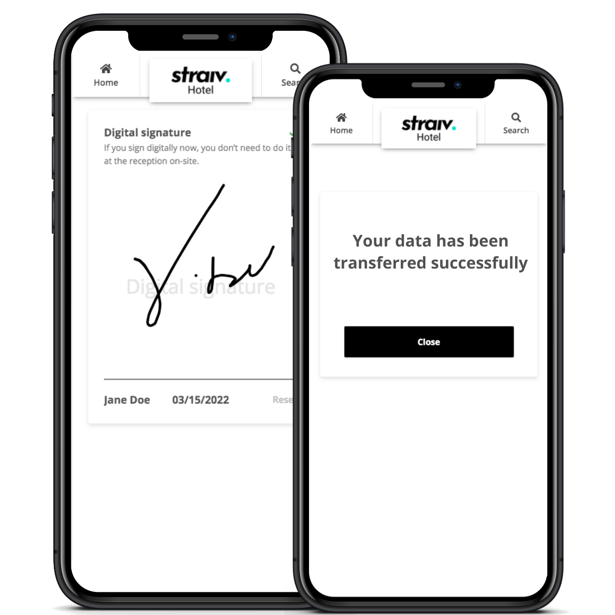 straiv Digitaler Meldeschein
